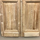 Antique French Double Doors (36.5x92.5) Raised Panel Doors, European Doors A574