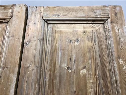 Antique French Double Doors (36.5x92.5) Raised Panel Doors, European Doors A574