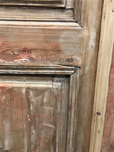 Antique French Double Doors (39x92.5) Raised Panel Doors, European Doors A580