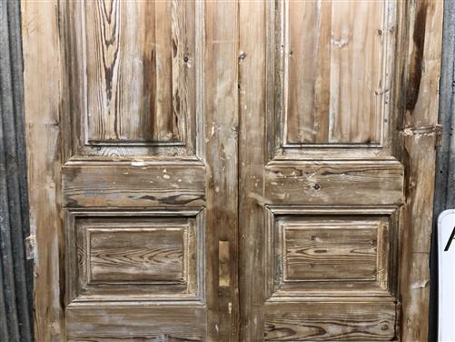 Antique French Double Doors (39x92.5) Raised Panel Doors, European Doors A580