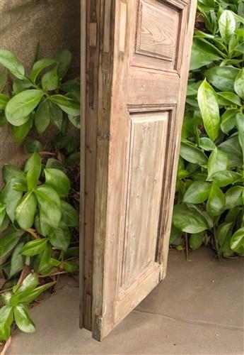 Antique French Double Doors (39x92.5) Raised Panel Doors, European Doors A580