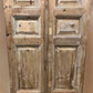 Antique French Double Doors (36.75x94) Raised Panel Doors, European Doors A584