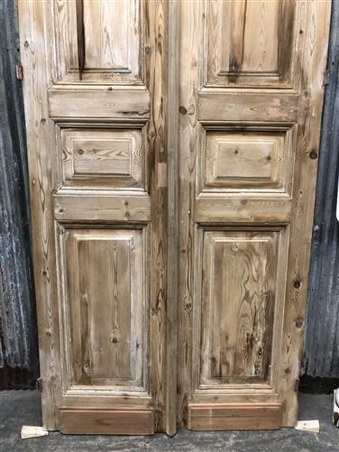 Antique French Double Doors (36.75x94) Raised Panel Doors, European Doors A584