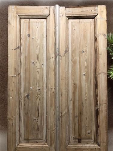 Antique French Double Doors (36x94) Raised Panel Doors, European Doors A586