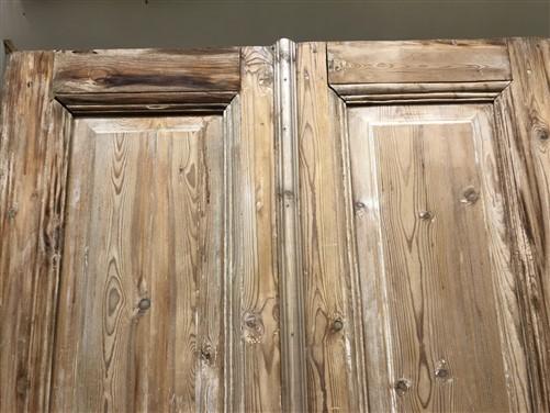 Antique French Double Doors (36x94) Raised Panel Doors, European Doors A586