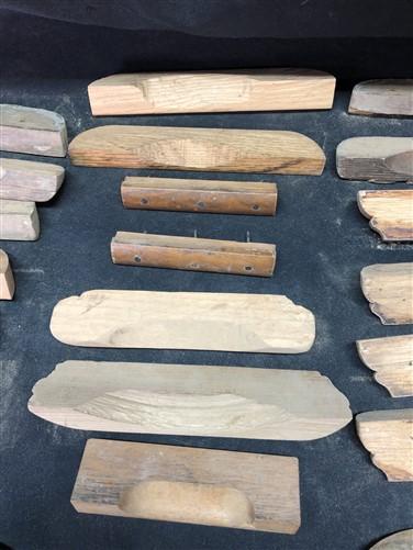 Lot Wooden Drawer Knob Pulls, Vintage Salvage Hardware, Cupboard Latch Catch B, by The Old Grainery (cabinet, cupboard, de...