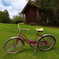 Bicycle - 1966 Columbia Pink Girls Bicycle, Pink Step Through Girls Bike, Serial #R595005 by The Old Grainery (1 speed, 19...