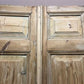 Antique French Double Doors (39x96.75) Raised Panel Doors, European Doors A587