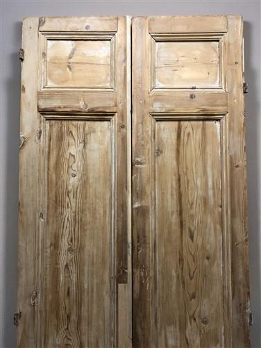 Antique French Double Doors (39x96.75) Raised Panel Doors, European Doors A587