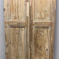 Antique French Double Doors (39x96.75) Raised Panel Doors, European Doors A587