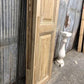 Antique French Double Doors (39x96.75) Raised Panel Doors, European Doors A587