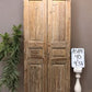 Antique French Double Doors (40x93) European Doors, Raised Panel Doors A589
