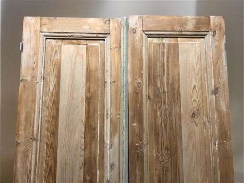 Door - Antique French Double Doors (39.75x93) Raised Panel Doors, European Doors A599 by The Old Grainery (antique doors,...