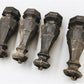 Piano Legs - 4 Wooden Piano Legs, Ornate Harvest Folk Art Table Legs Vintage Furniture Legs B by The Old Grainery (brown,...