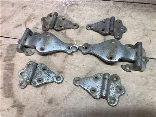 Hinges - Ice Box Hardware, Vintage Latch Door Hinge, Salvage Cooler Chest Handle Lock A3, by The Old Grainery (chest, cool...