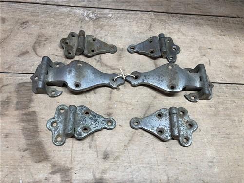 Hinges - Ice Box Hardware, Vintage Latch Door Hinge, Salvage Cooler Chest Handle Lock A3, by The Old Grainery (chest, cool...