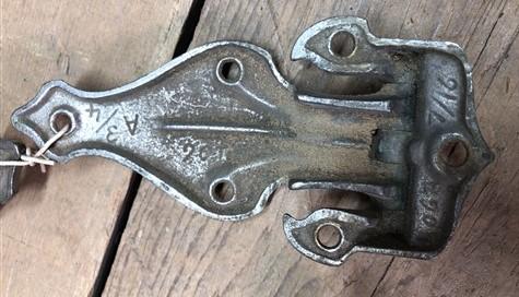 Hinges - Ice Box Hardware, Vintage Latch Door Hinge, Salvage Cooler Chest Handle Lock A3, by The Old Grainery (chest, cool...