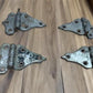 Hinges - Ice Box Hardware, Vintage Latch Door Hinge, Salvage Cooler Chest Handle Lock Z, by The Old Grainery (2 pair, ches...