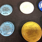 1968-2004 Thresher Festival Pinback Button Collection, Mt Pleasant Iowa Pins,