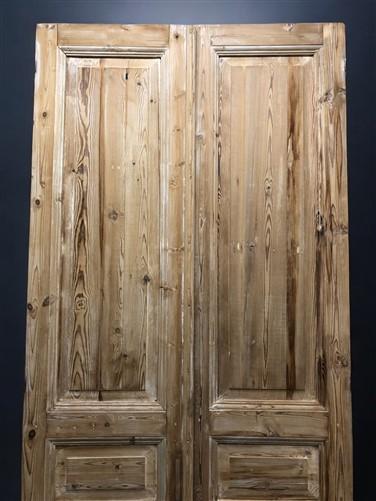 Door - Antique French Double Doors (42.5x100.5) European Doors, Raised Panel Doors A606 by The Old Grainery (antique doors...