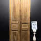 Antique French Double Doors (40.5x95) European Doors, Raised Panel Doors A609