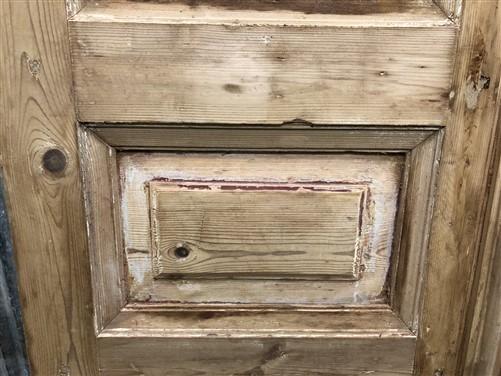 Antique French Double Doors (40.5x95) European Doors, Raised Panel Doors A609