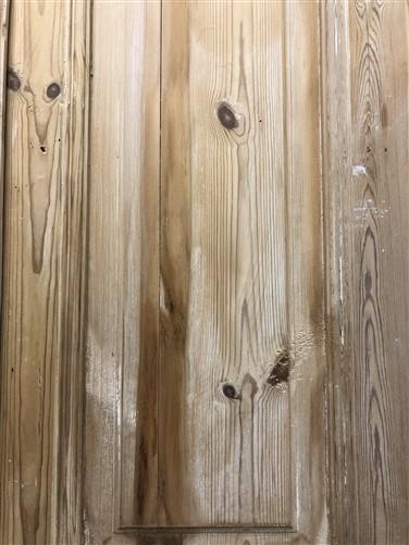 Antique French Double Doors (38.5x95) Raised Panel Doors, European Doors A613