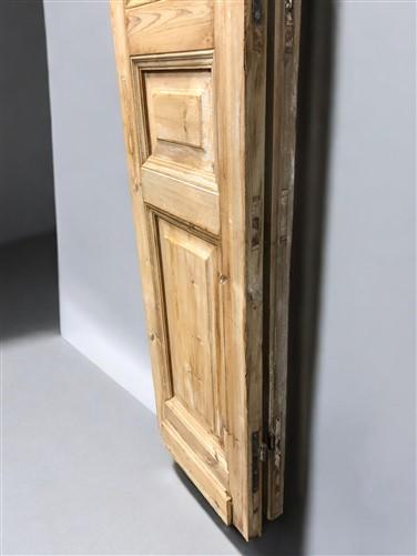 Antique French Double Doors (38.5x95) Raised Panel Doors, European Doors A613