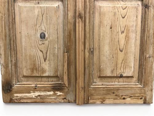 Antique French Double Doors (39.75x95) Raised Panel Doors, European Doors A614