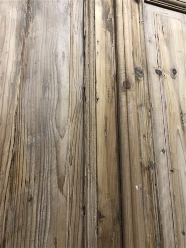 Antique French Double Doors (39.75x95) Raised Panel Doors, European Doors A614