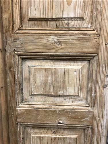 Antique French Double Doors (39.75x95) Raised Panel Doors, European Doors A614