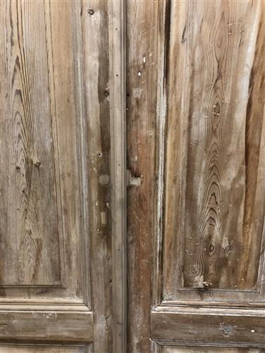 Antique French Double Doors (39x96.75) Raised Panel Doors, European Doors A619