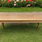 table - 7' Harvest Table, Chunky Wood Legs, Natural Farmhouse, Kitchen Island, Country by The Old Grainery (American, Coun...