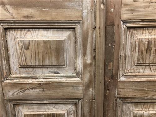 Antique French Double Doors (39x90.5) Raised Panel Doors, European Doors A623