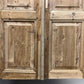 Antique French Double Doors (41.75x86.5) European Doors, Raised Panel Doors A624