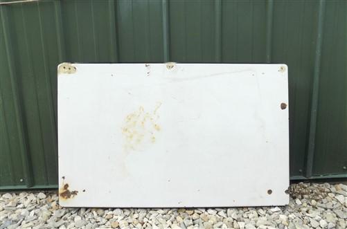 table top - Black & White Porcelain Table Top Panel, Kitchen Cupboard Hoosier Enamel A37, by The Old Grainery (1 in, Benja...