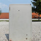 table top - Blue & White Porcelain Table Top Panel, Kitchen Cupboard Hoosier Enamel A34, by The Old Grainery (blue edge, c...