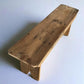 4' Amish Built Folding Pine Bench, Rustic Farmhouse Decor, Natural Wood Bench G,