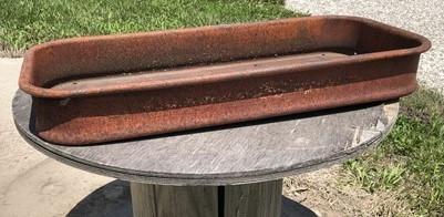Wagon bed - Little Red Wagon Bed Only, Radio Flyer Super Wagon Part, Rustic Vintage J, by The Old Grainery (bed, little re...
