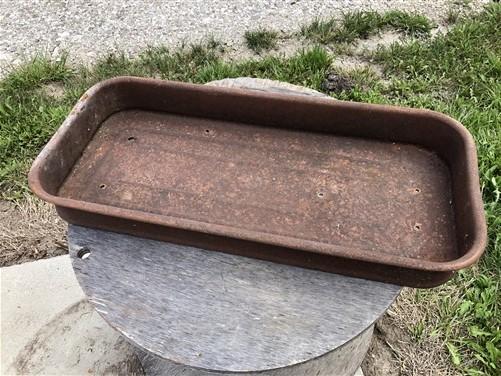 Wagon bed - Little Red Wagon Bed Only, Wagon Pull Toy Part, Rustic Vintage Radio Flyer M, by The Old Grainery (decor, litt...