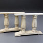 table legs - Pair of Wide Dining Table Legs, Solid Wood Table Base, Turned Trestle Table Legs by The Old Grainery (country...