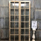 Antique French Double Doors (44x87.5) 12 Glass Pane Doors, European Doors G118