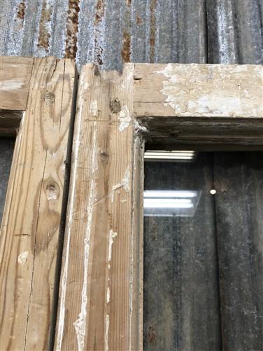 Antique French Double Doors (44x87.5) 12 Glass Pane Doors, European Doors G118