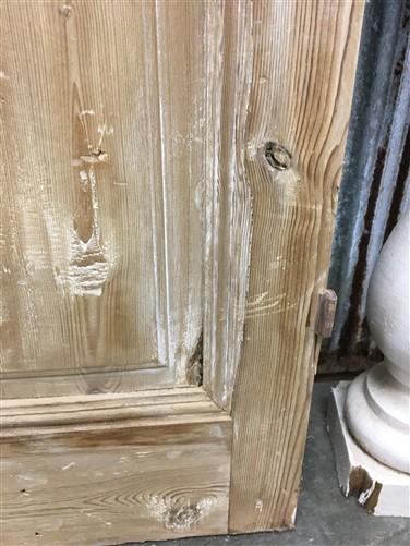 Antique French Double Doors (43.5x101.5) 8 Glass Pane Doors, European Doors G145