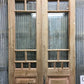 Antique French Double Doors (43.5x101.5) 8 Glass Pane Doors, European Doors G146