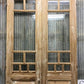 Antique French Double Doors (43.5x101.5) 8 Glass Pane Doors, European Doors G146