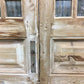 Antique French Double Doors (43.5x101.5) 8 Glass Pane Doors, European Doors G146