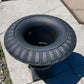 39" Tall Cast Iron Fluted Urn, Flower Pot Planter, Garden Patio Yard Art B1