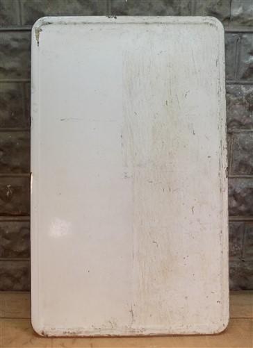 table top - Blue & White Porcelain Table Top Panel, Kitchen Cupboard Hoosier Enamel A14, by The Old Grainery (1 in, blue e...
