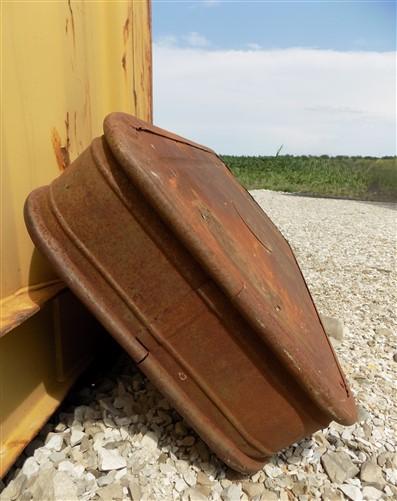 Little Red Wagon Bed Only, Crescent Deluxe Wagon Part, Rustic Vintage Toy H,